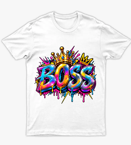 BOSS — Urban Crown Graffiti - أمامي