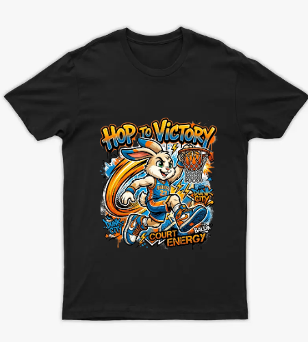 Hop to Victory - Basketball Bunny - أمامي
