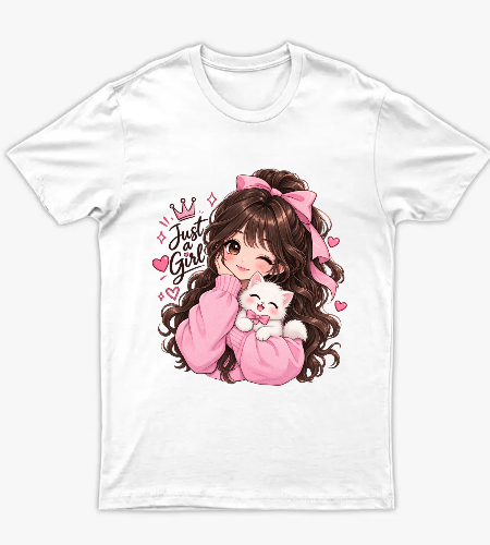 Just a Girl – Pink Kawaii - أمامي