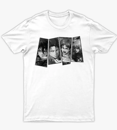 Attack on Titan design - أمامي