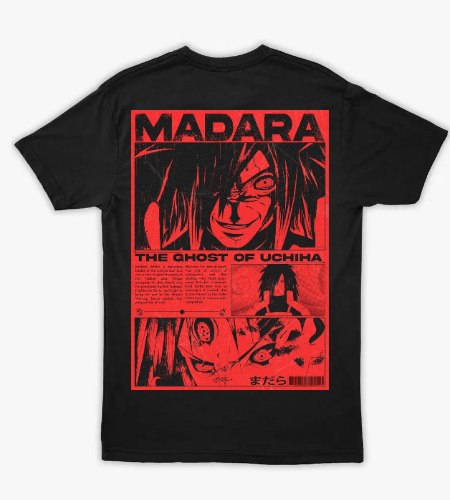 Madara t shirt desgin - خلفي