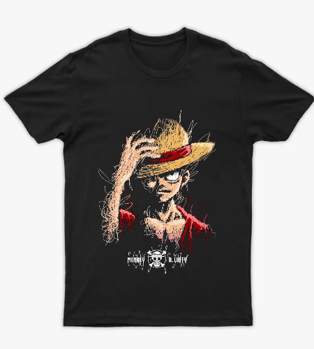 تيشرت One piece - أمامي
