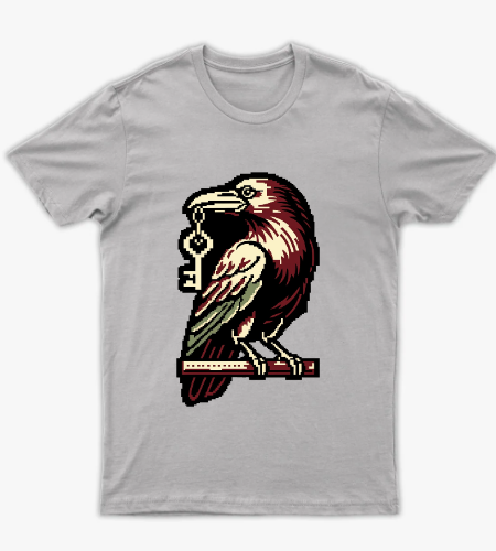 The Keykeeper Crow (حارس الأسرار / مفتاح الغراب)🗝️🦅 - أمامي