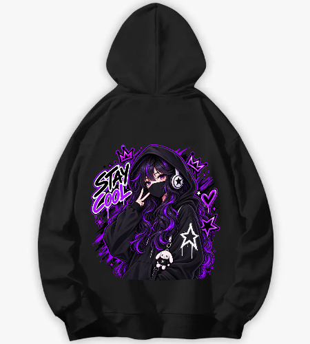 Purple Shadow Girl – فتاة الظل البنفسجي - خلفي