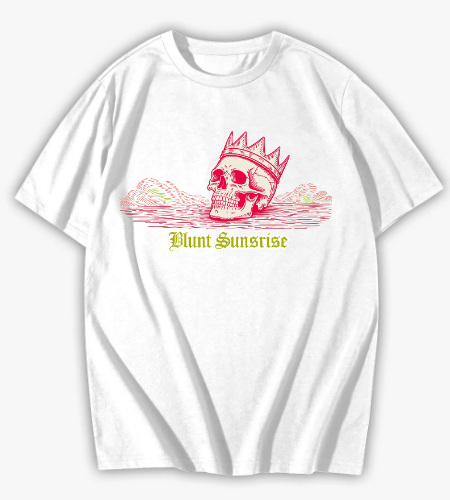 تيشرت "Blunt Sunrise" 💀👑 - أمامي
