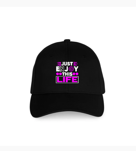Enjoy Life Cap ✨ - أمامي