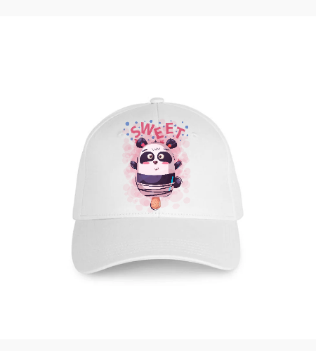 "باندا سويت آيس كريم" - تصميم كرتوني لطيف ومبهج - أمامي