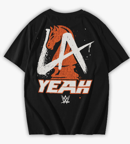 "إل إيه نايت" - تصميم With Everybody Sayin الأيقوني لعشاق المصارعة - خلفي