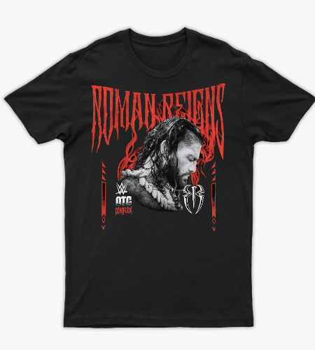 تيشرت "رومان رينز OTC" - تصميم الزعيم القبلي بستايل Streetwear عصري - أمامي