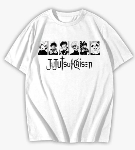 تيشيرت "جوجوتسو كايسن" ستايل الـ Streetwear - أمامي