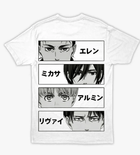 Attack on Titan design - خلفي
